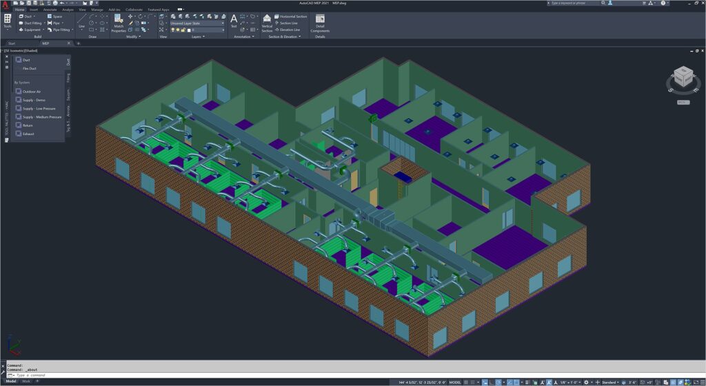 AutoCAD MEP Services for Accurate Mechanical, Electrical, and Plumbing System Design